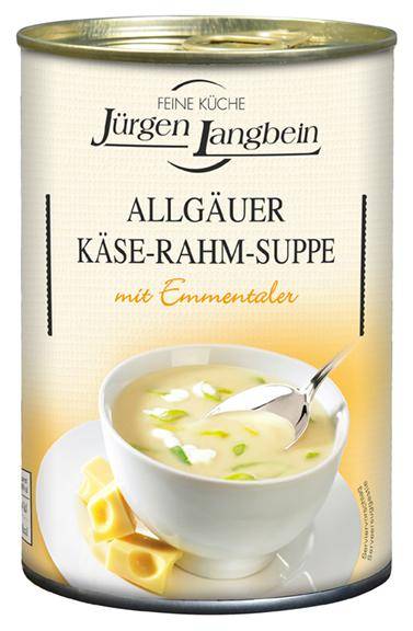 Jürgen Langbein Allgäuer Käse Rahm Suppe 400 ml bei Rila de online