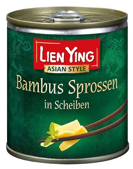 Bambus Sprossen in Scheiben