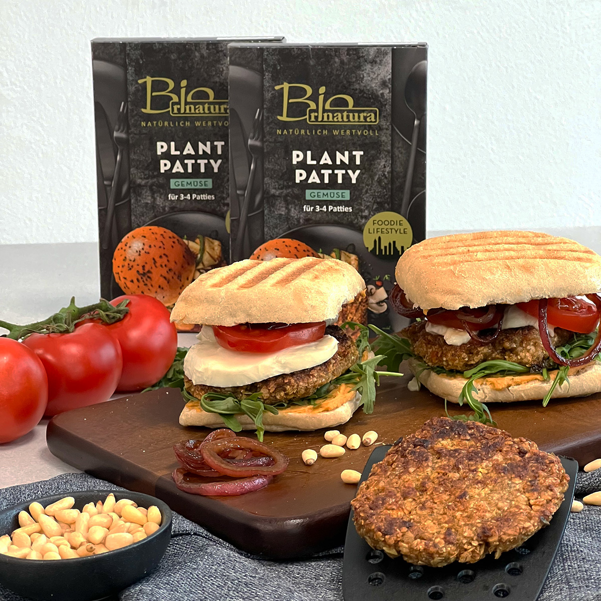 vegetarischer Italianburger