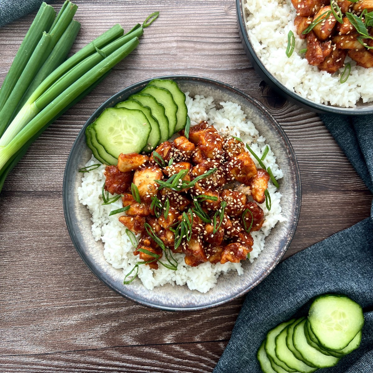 Sticky Gochujang Hähnchen