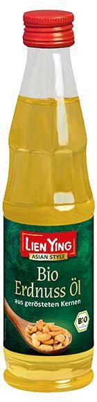 Bio Erdnuss Öl aus gerösteten Kernen