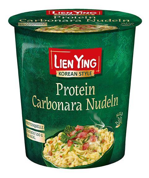 Protein Carbonara Nudeln