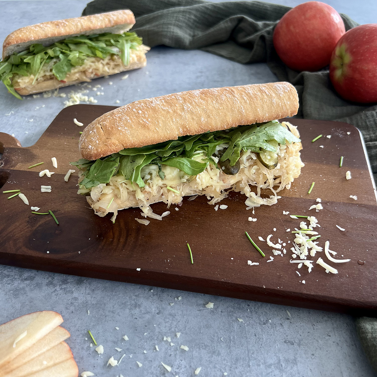 Sauerkraut Baguette