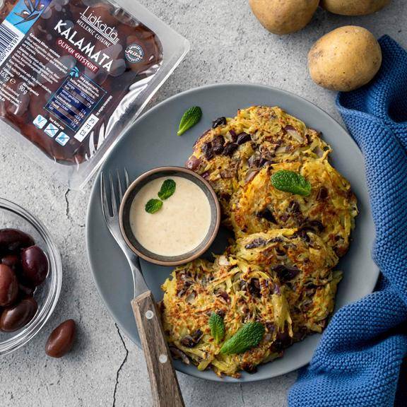 Kalamata Oliven entsteint