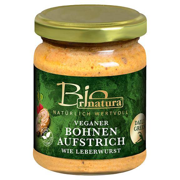 Veganer Bohnenaufstrich wie Leberwurst Bio