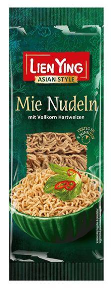 Mie-Nudeln mit Vollkorn Hartweizen