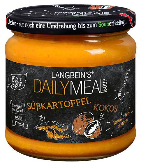 Süßkartoffel-Kokos Suppe Bio