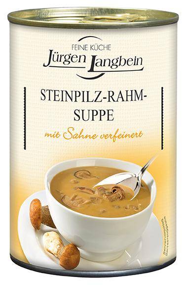 Steinpilz-Rahm-Suppe