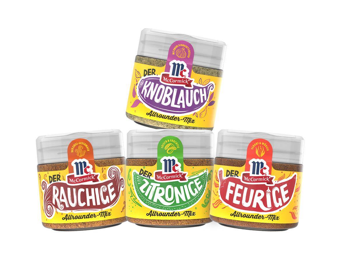 Allrounder Gewürz Set (4 verschiedene Sorten)