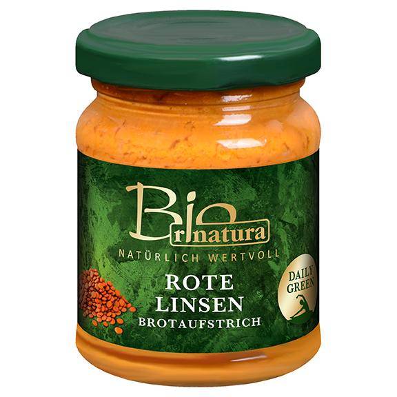 Rote Linsen Brotaufstich Bio