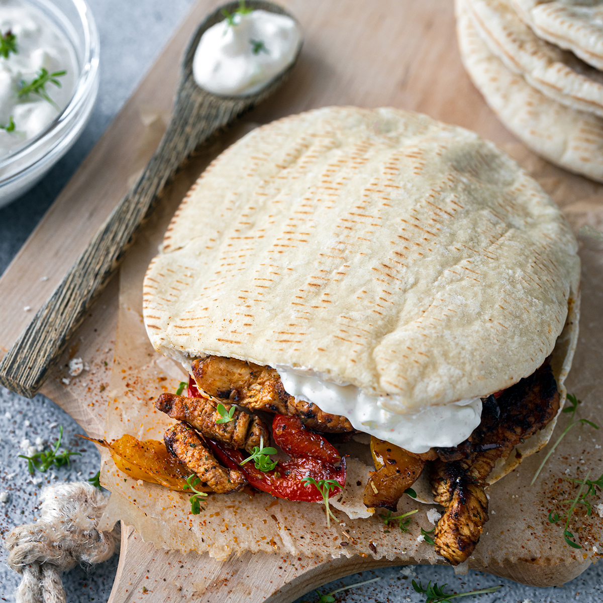 Gyros Pita Taschen