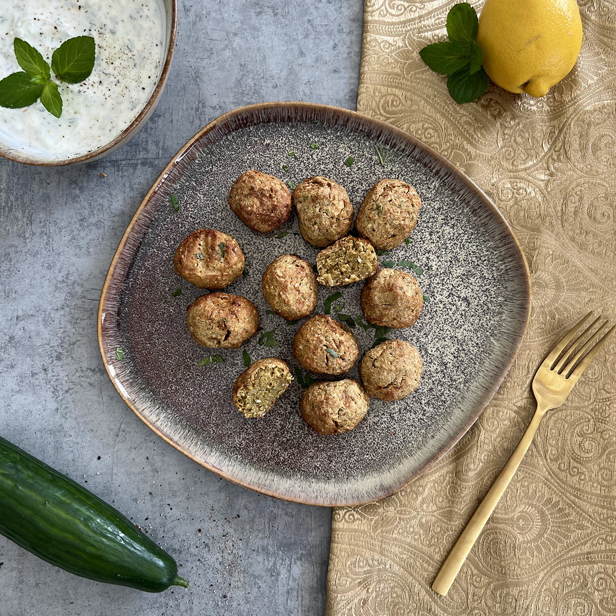 Falafel aus dem Air Fryer