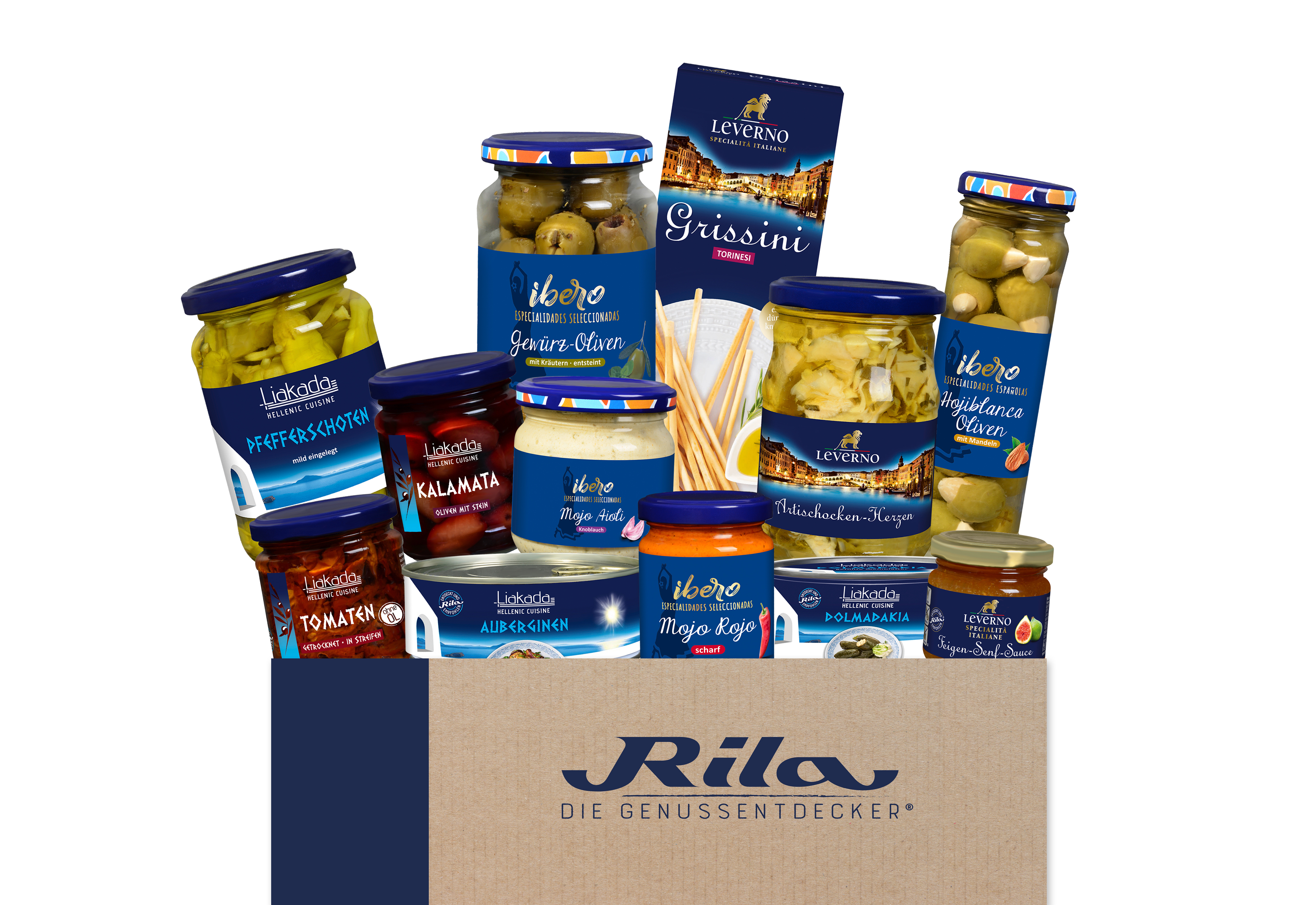 Mediterrane Box (12-teilig, mediterraner Genuss)