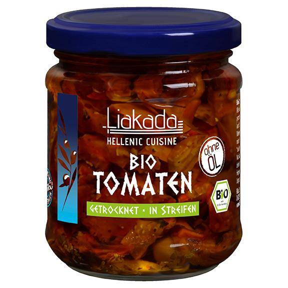 Bio Tomaten getrocknet in Streifen ohne Öl