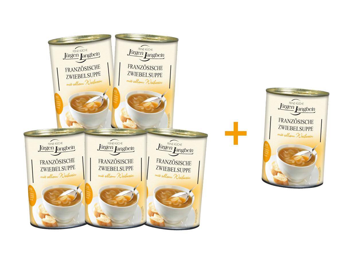 Französische Zwiebelsuppe Set