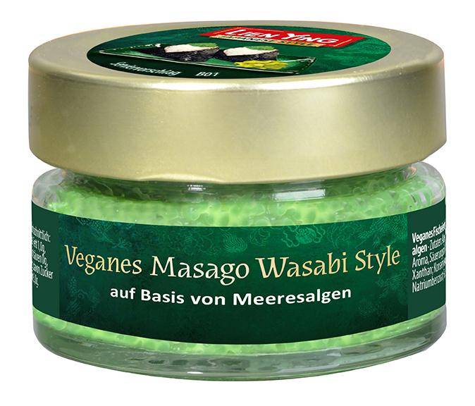 Veganes Masago Wasabi Style