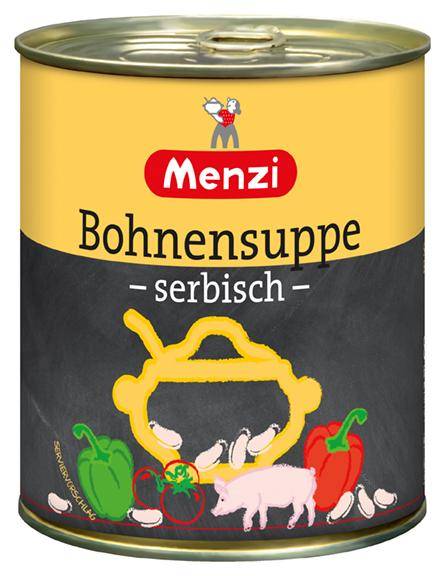Bohnen Suppe serbisch
