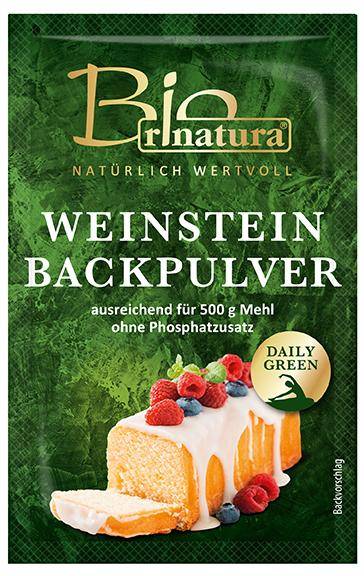 Weinsteinbackpulver Bio