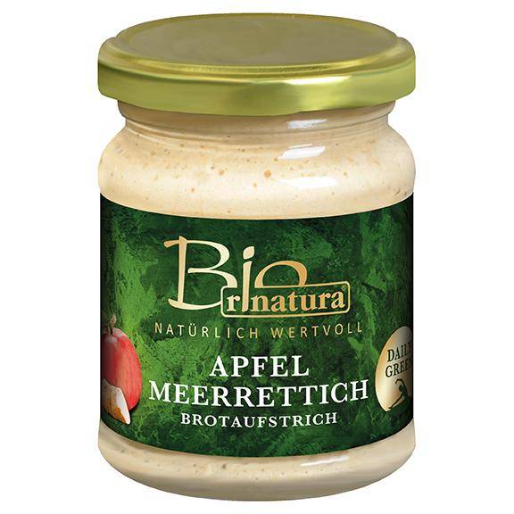 Apfel Meerrettich Brotaufstich Bio