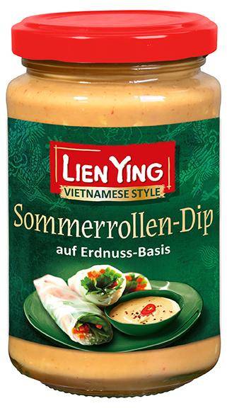 Sommerrollen Dip auf Erdnuss-Basis