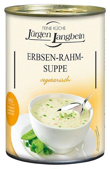 Erbsen-Rahm-Suppe