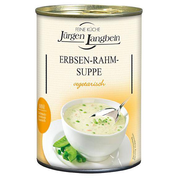 Erbsen-Rahm-Suppe