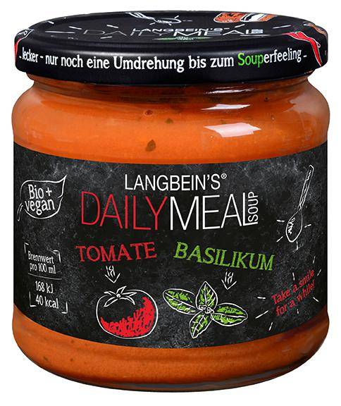 Tomate-Basilikum Suppe Bio