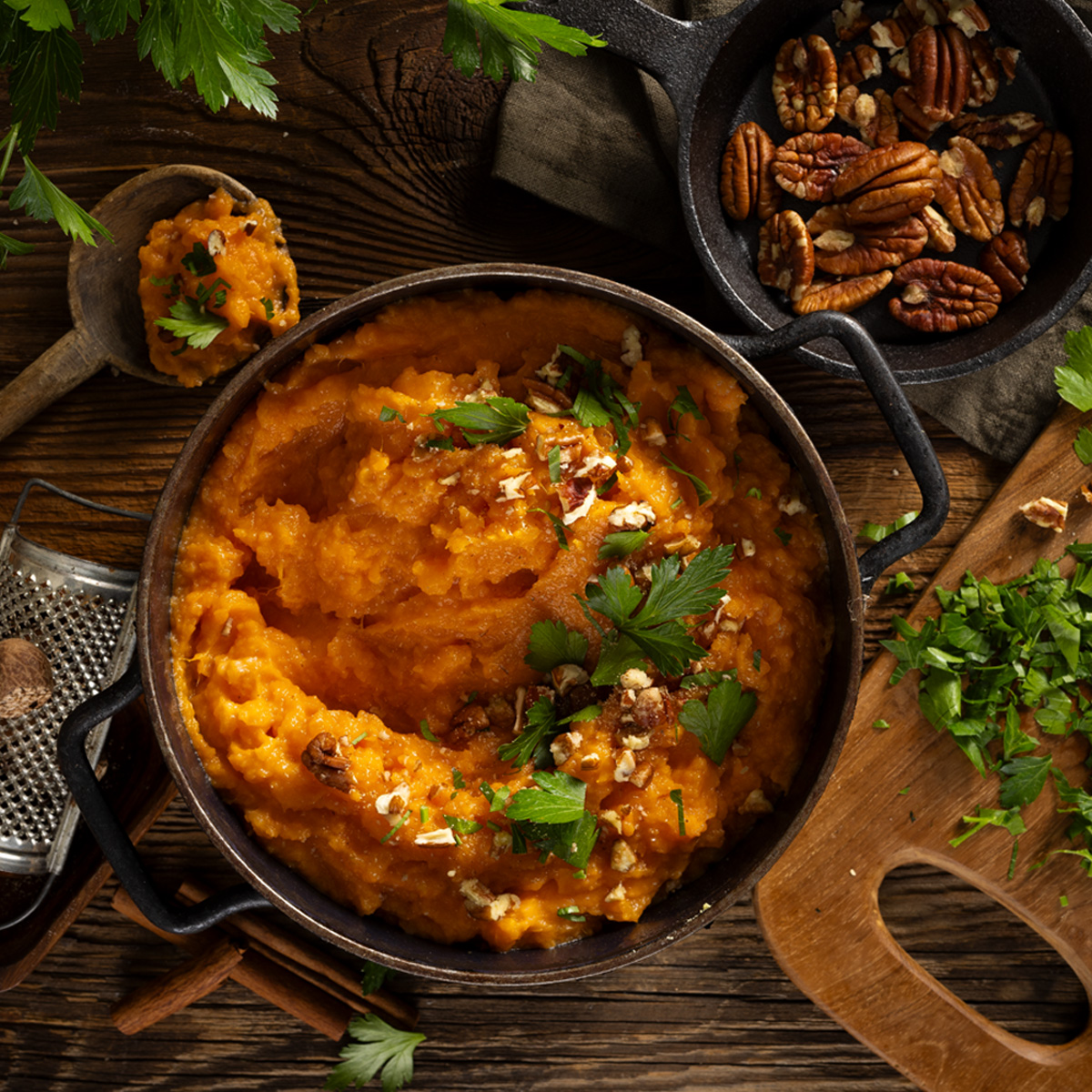 Kokos-Süßkartoffelpüree