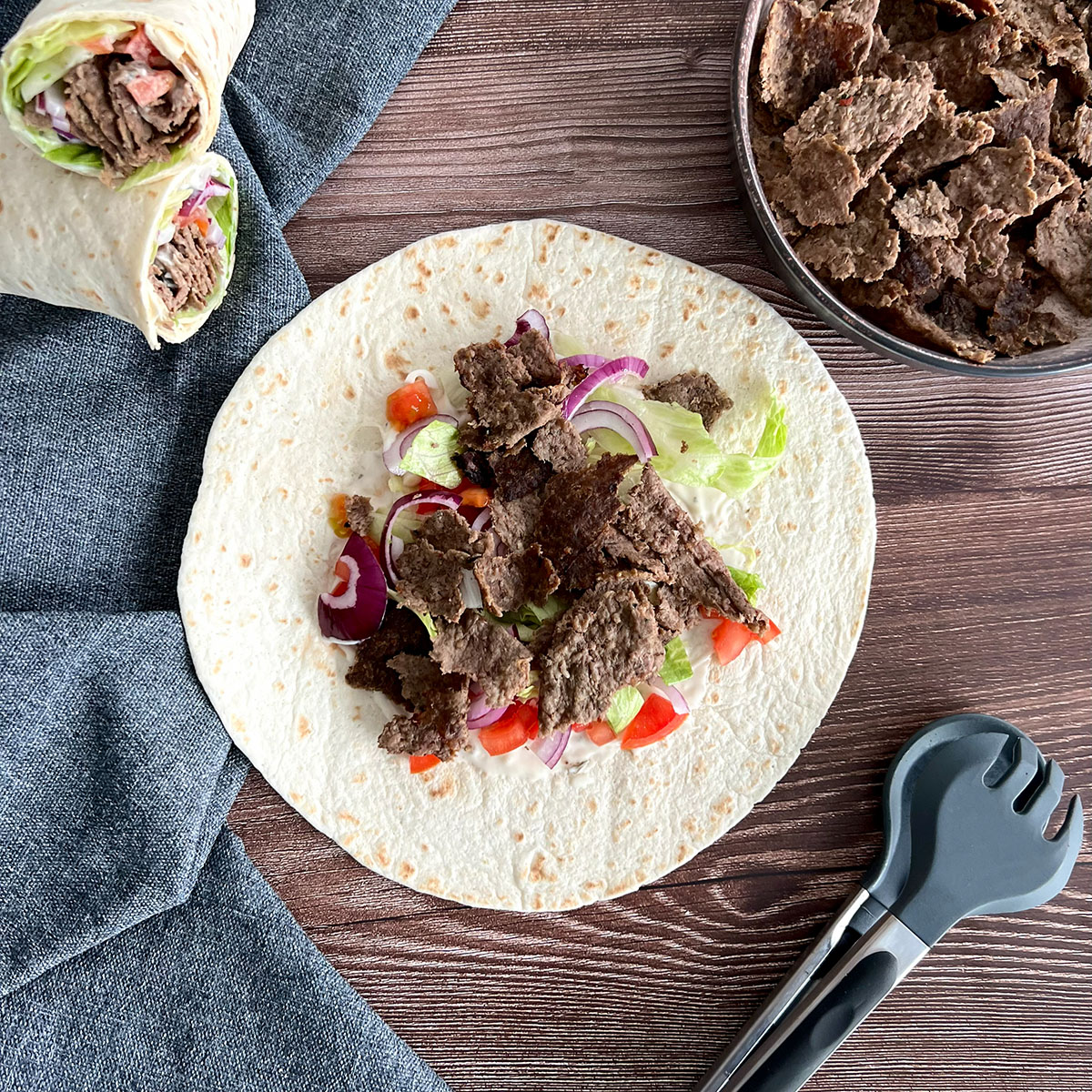 selbstgemachtes Dönerfleisch aus Hackfleisch