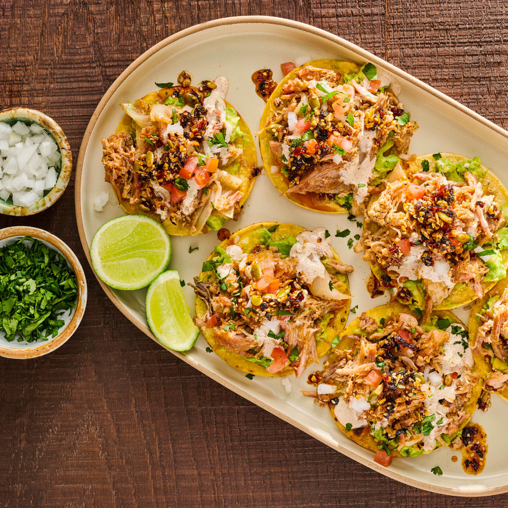 Carnitas Tostadas