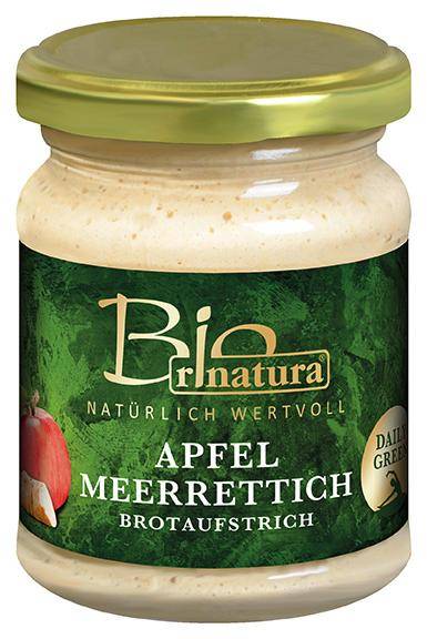 Apfel Meerrettich Brotaufstich Bio