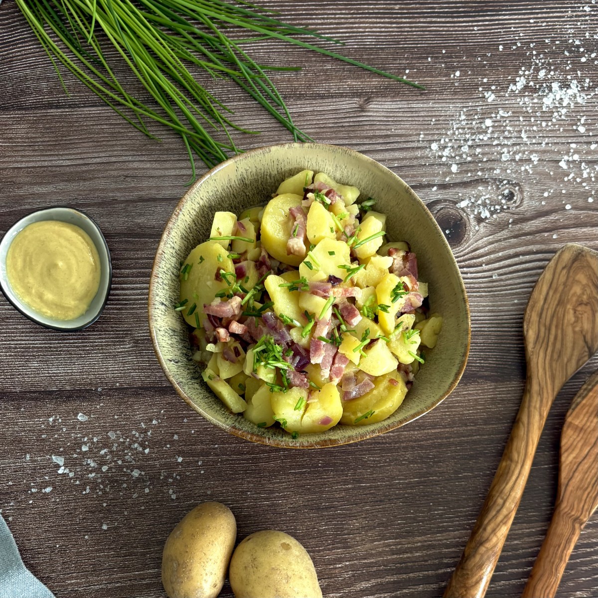 Kartoffelsalat mit Speck
