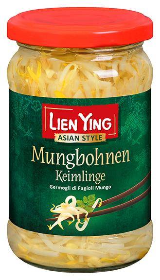 Mungbohnen Keimlinge