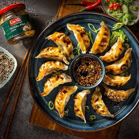 Shiitake Pilze in Lake