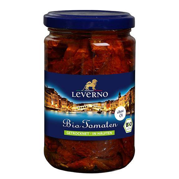 Bio Tomaten getrocknet in Hälften ohne Öl