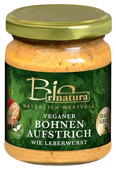 Veganer Bohnenaufstrich wie Leberwurst Bio