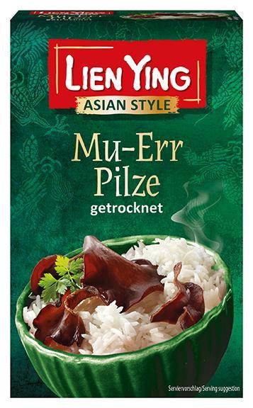 Mu Err-Pilze getrocknet