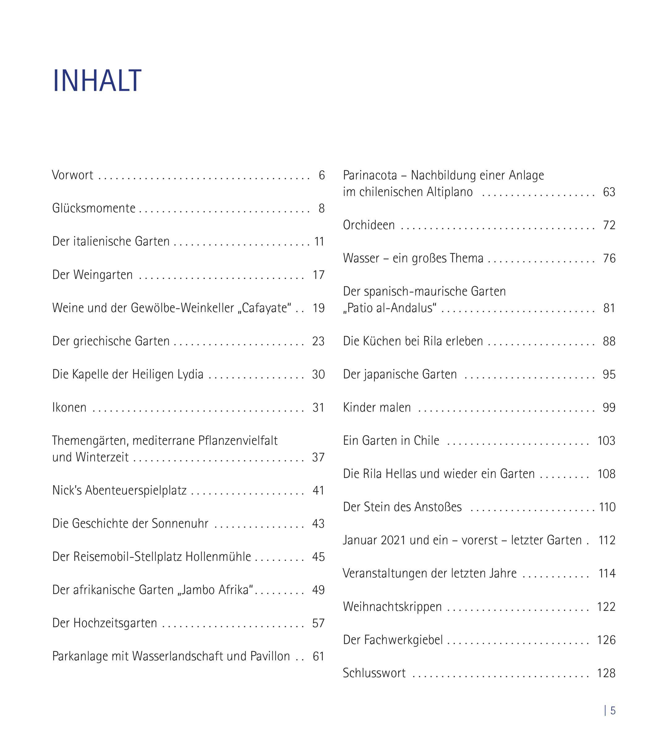 Visionen - Die Themengärten von Rila erleben - Helmut Richter