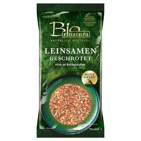 Leinsamen geschrotet Bio