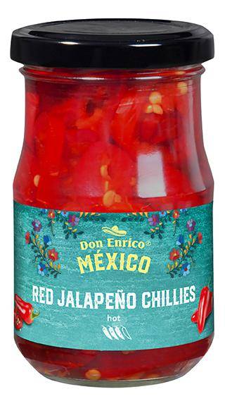 Red Jalapeño Chillies hot