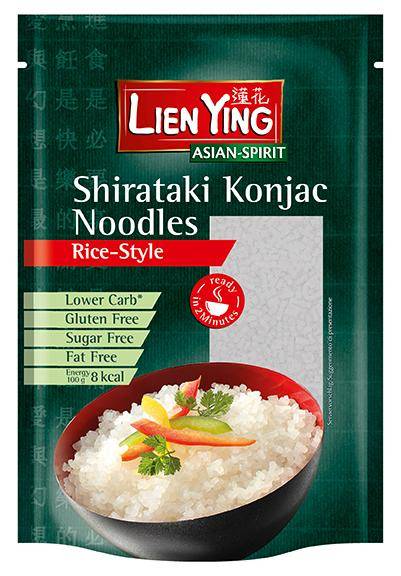 Shirataki Konjac Noodels Rice-Style