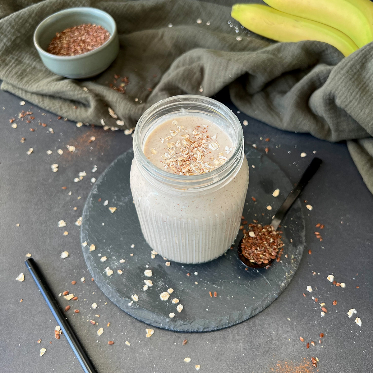 Banane Oatmeal Smoothie