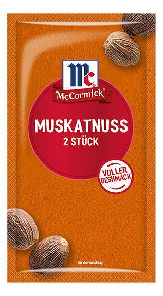 Muskatnuss ganz