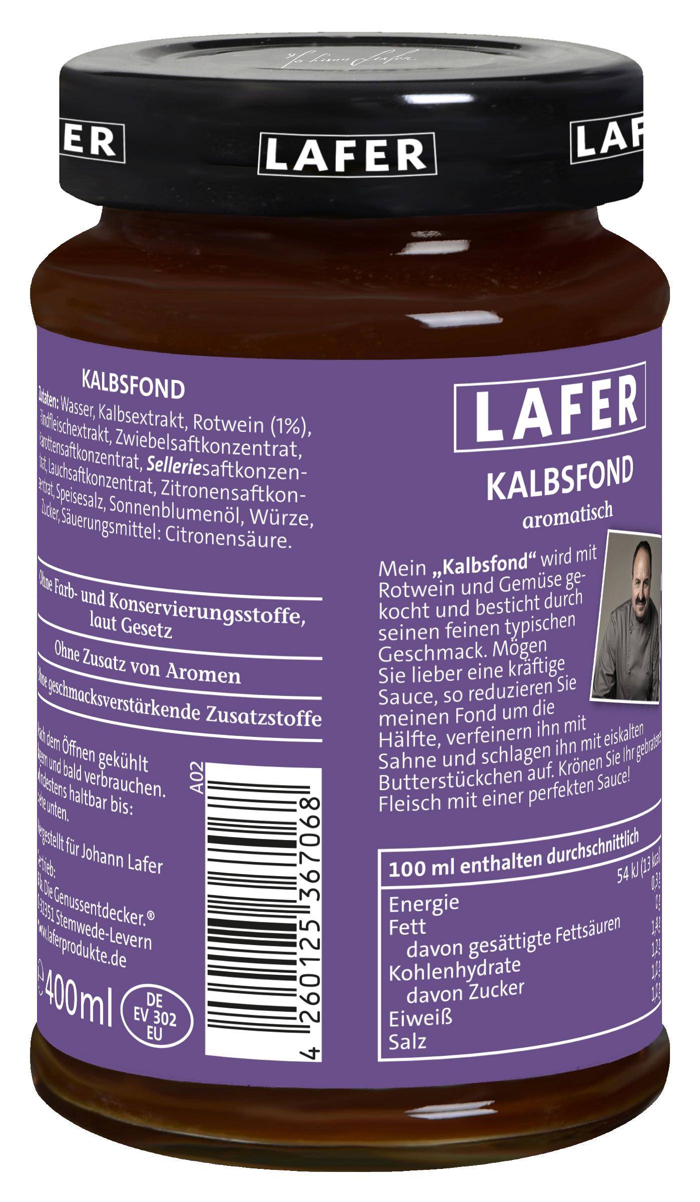 Lafer Kalbsfond Set