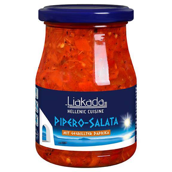 Pipero-Salata mit gegrillter Paprika