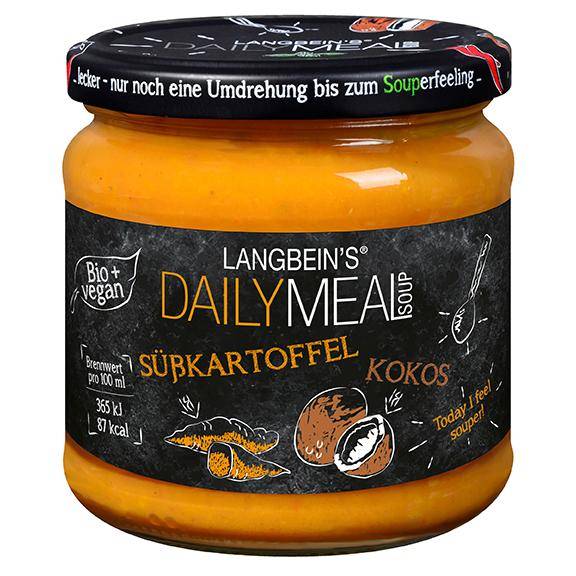 Süßkartoffel-Kokos Suppe Bio