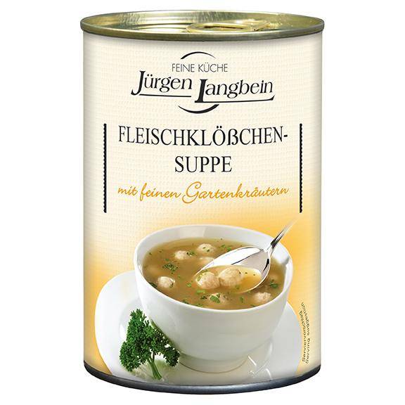 Fleischklößchen-Suppe
