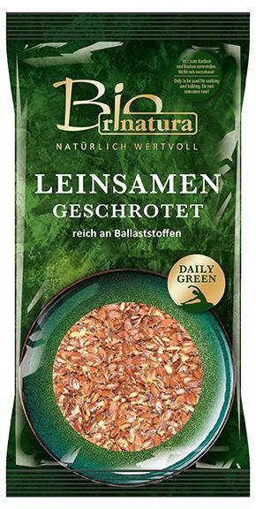 Leinsamen geschrotet Bio