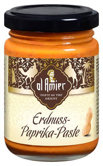 Erdnuss-Paprika-Paste