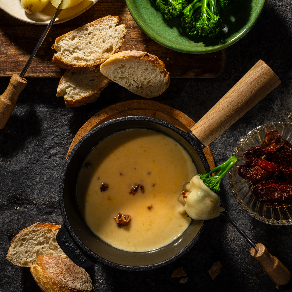 Tomaten Käse Fondue